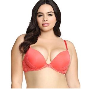 Torrid Push Up Plunge Bra 44DDD